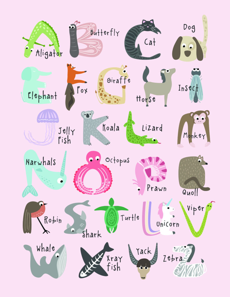 Free, Cute And Educational Animal Alphabet Printables Tulamama Inside Free Printable Animal Alphabet Letters Free, Cute And Educational Animal Alphabet Printables Tulamama Inside Free Printable Animal Alphabet Letters