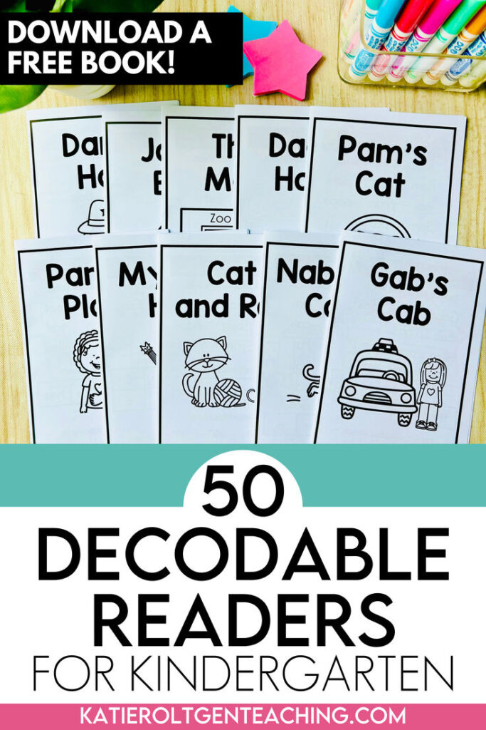Free Decodable Reader For Kindergarten! Pertaining To Free Printable Phonics Books For Kindergarten Free Decodable Reader For Kindergarten! Pertaining To Free Printable Phonics Books For Kindergarten