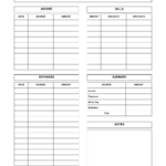 Free Download Printable Monthly Budget Planner Pdf Templates In Free Printable Budget Template Monthly