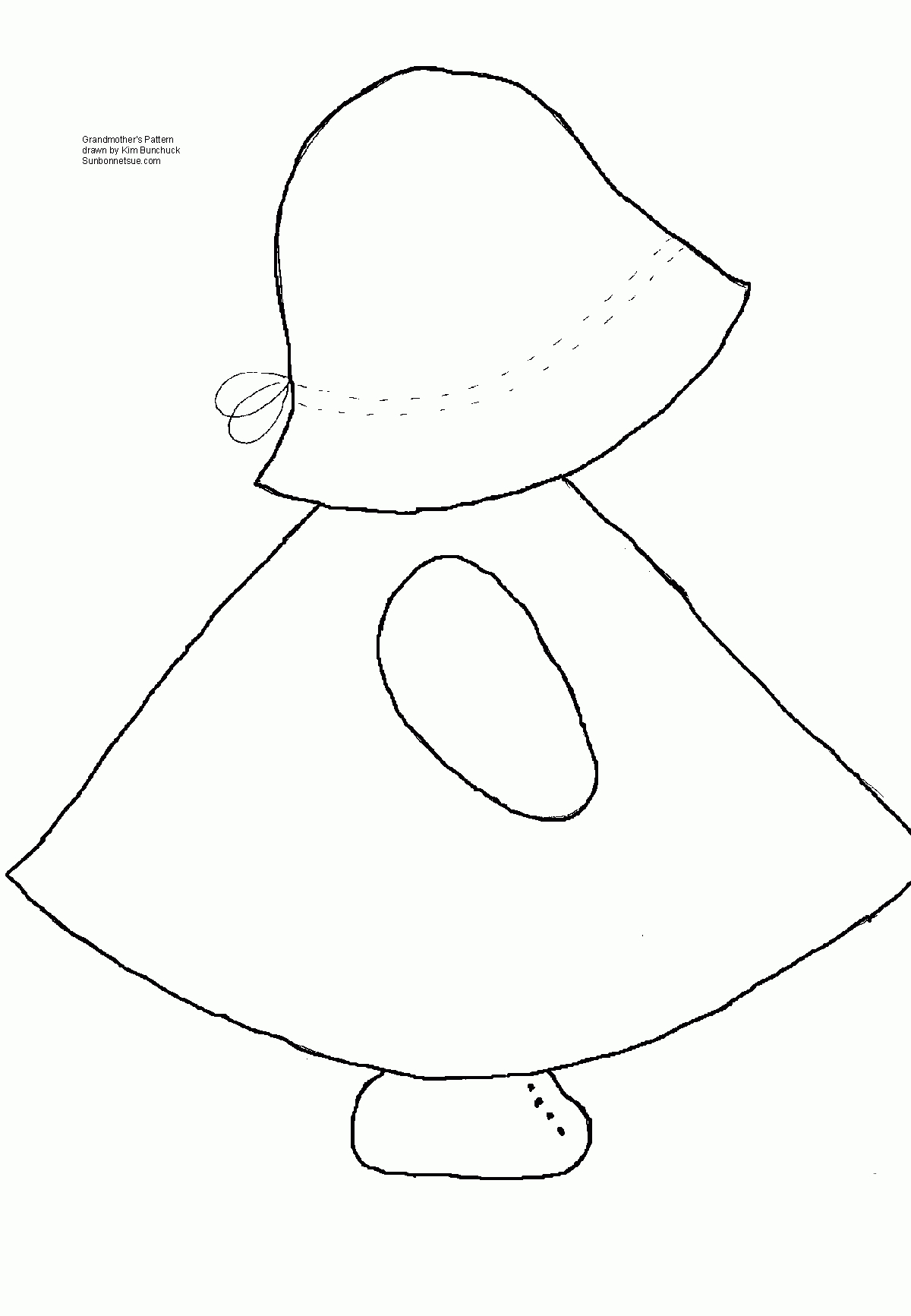 Free Dutch Doll Quilt Pattern Online in Free Printable Dutch Girl Quilt Pattern