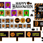 Free Easy To Print & Cut Halloween Party Decorations 2019 Regarding Free Printable Halloween Party Decorations