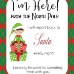 Free Editable Elf On The Shelf Letter Template & Elf Notes Pertaining To Free Printable Elf On The Shelf Letter