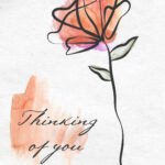 Free, Editable, Printable Thinking Of You Card Templates | Canva Inside Free Printable Funny Thinking Of You Cards