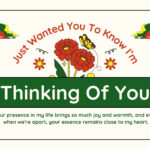 Free, Editable, Printable Thinking Of You Card Templates | Canva Throughout Free Printable Funny Thinking Of You Cards