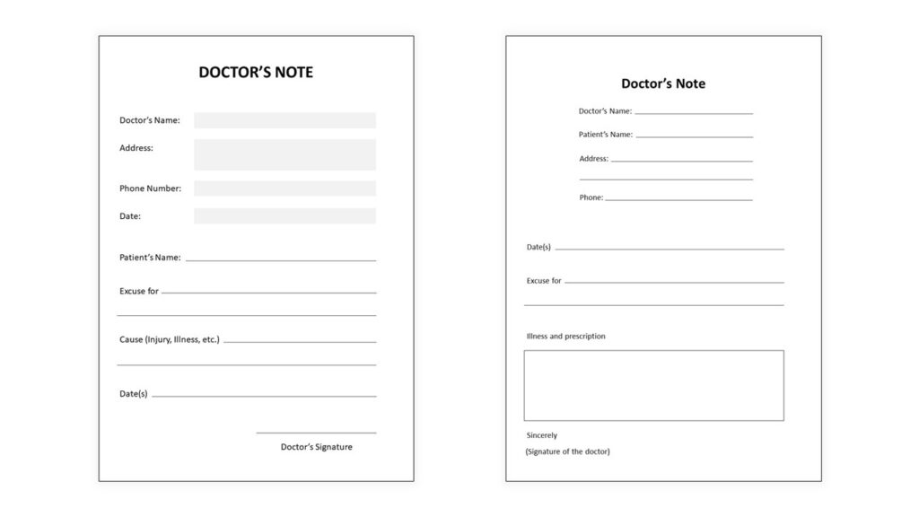 Free Fake Doctors Note Template Powerpoint & Google Slides Inside Printable Fake Doctors Notes Free Free Fake Doctors Note Template Powerpoint & Google Slides Inside Printable Fake Doctors Notes Free