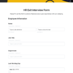 Free Forms Hr Templates To Edit Online In Free Printable Hr Forms