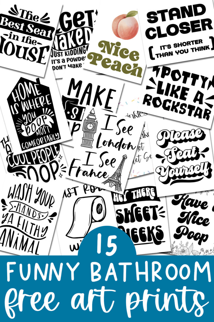 Free Printable Bathroom Signs
