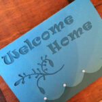 Free Greeting Card Template “Welcome Home”   Curious And Cozy With Regard To Welcome Home Cards Free Printable