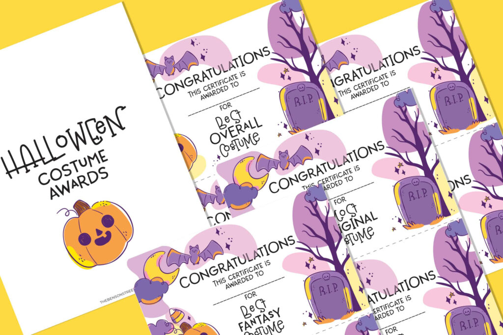 Free Halloween Costume Awards Printable Certificates The Benson With Regard To Best Costume Certificate Printable Free Free Halloween Costume Awards Printable Certificates The Benson With Regard To Best Costume Certificate Printable Free