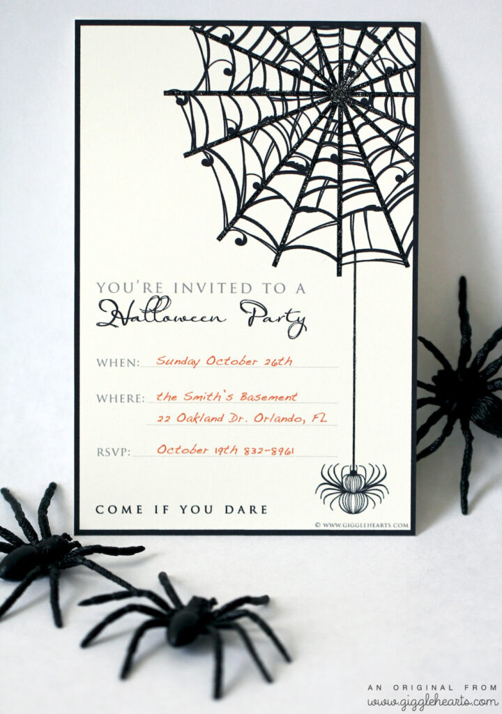 Free Halloween Party Invitation Printable With Glitter For A Fun Within Free Printable Halloween Party Invitations Free Halloween Party Invitation Printable With Glitter For A Fun Within Free Printable Halloween Party Invitations