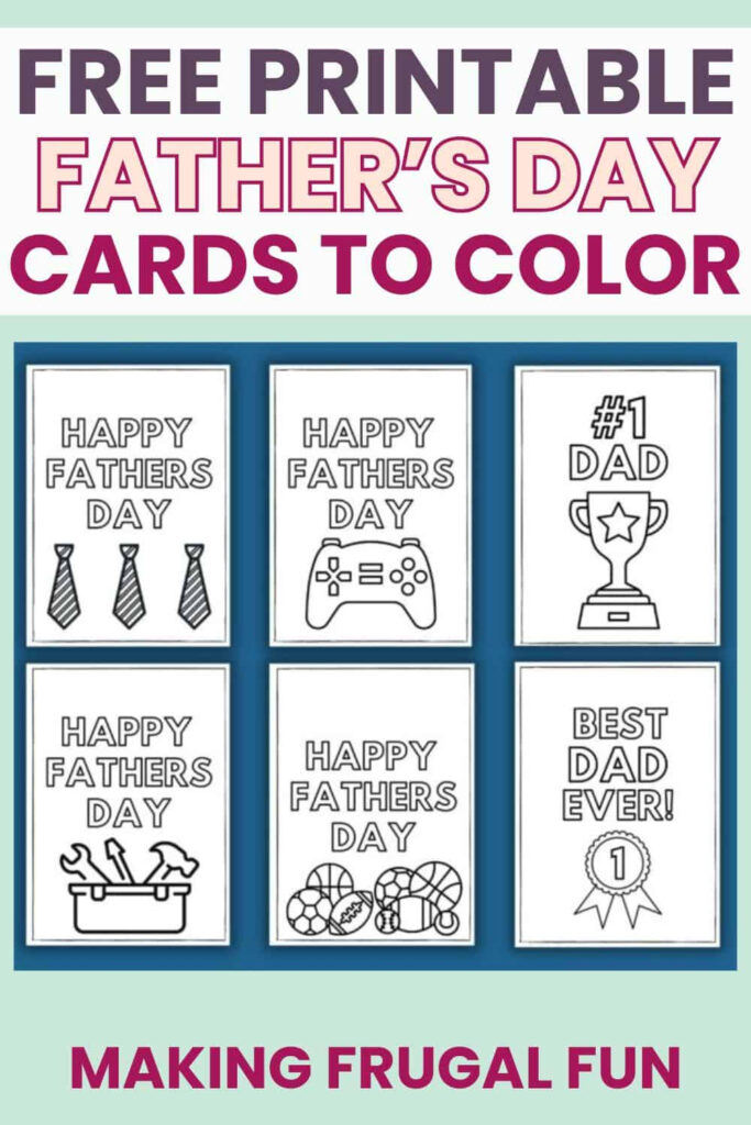 Free Happy Fathers Day Printable Cards   Making Frugal Fun Pertaining To Free Happy Fathers Day Cards Printable