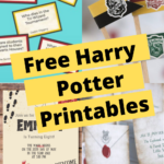 Free Harry Potter Party Printables   Poofy Cheeks Inside Free Printable Harry Potter Pictures