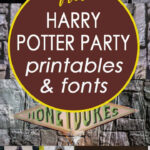 Free Harry Potter Printables And Fonts Regarding Free Printable Harry Potter Pictures