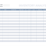 Free Inventory Template For Excel | Pdf | Google Sheets | Hubspot With Free Printable Inventory Sheets