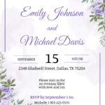 Free Invitation Templates, Editable And Printable Within Printable Invitation Templates Free Download