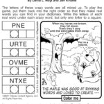 Free Jumble Puzzles For Kids And Adults | Boomer Magazine With Free Printable Jumbles