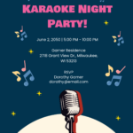 Free Karaoke Invitation Template To Edit Online Regarding Free Printable Karaoke Party Invitations