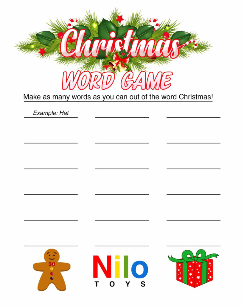 Free Kids Games For Christmas | Printable Word Games For Kids In Free Printable Christmas Games For Preschoolers Free Kids Games For Christmas | Printable Word Games For Kids In Free Printable Christmas Games For Preschoolers