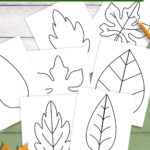 Free Leaf Templates & Outlines: Tons Of Printables!! With Free Printable Oak Leaf Patterns