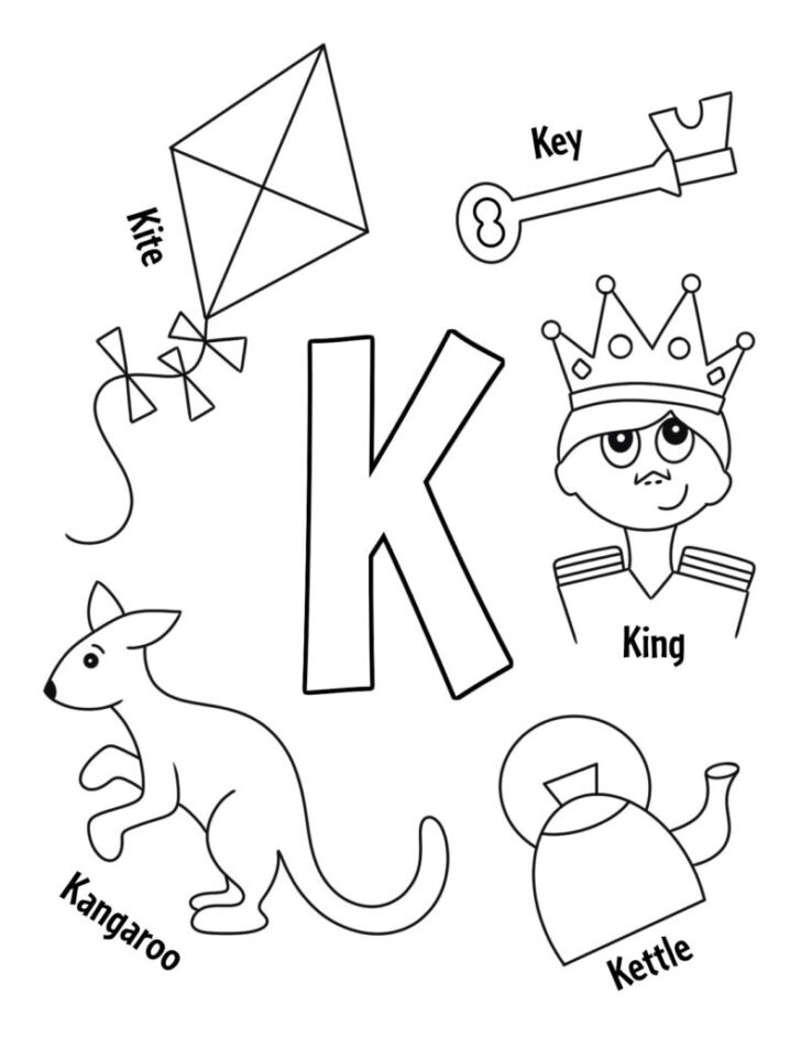 Free Printable Letter K Worksheets