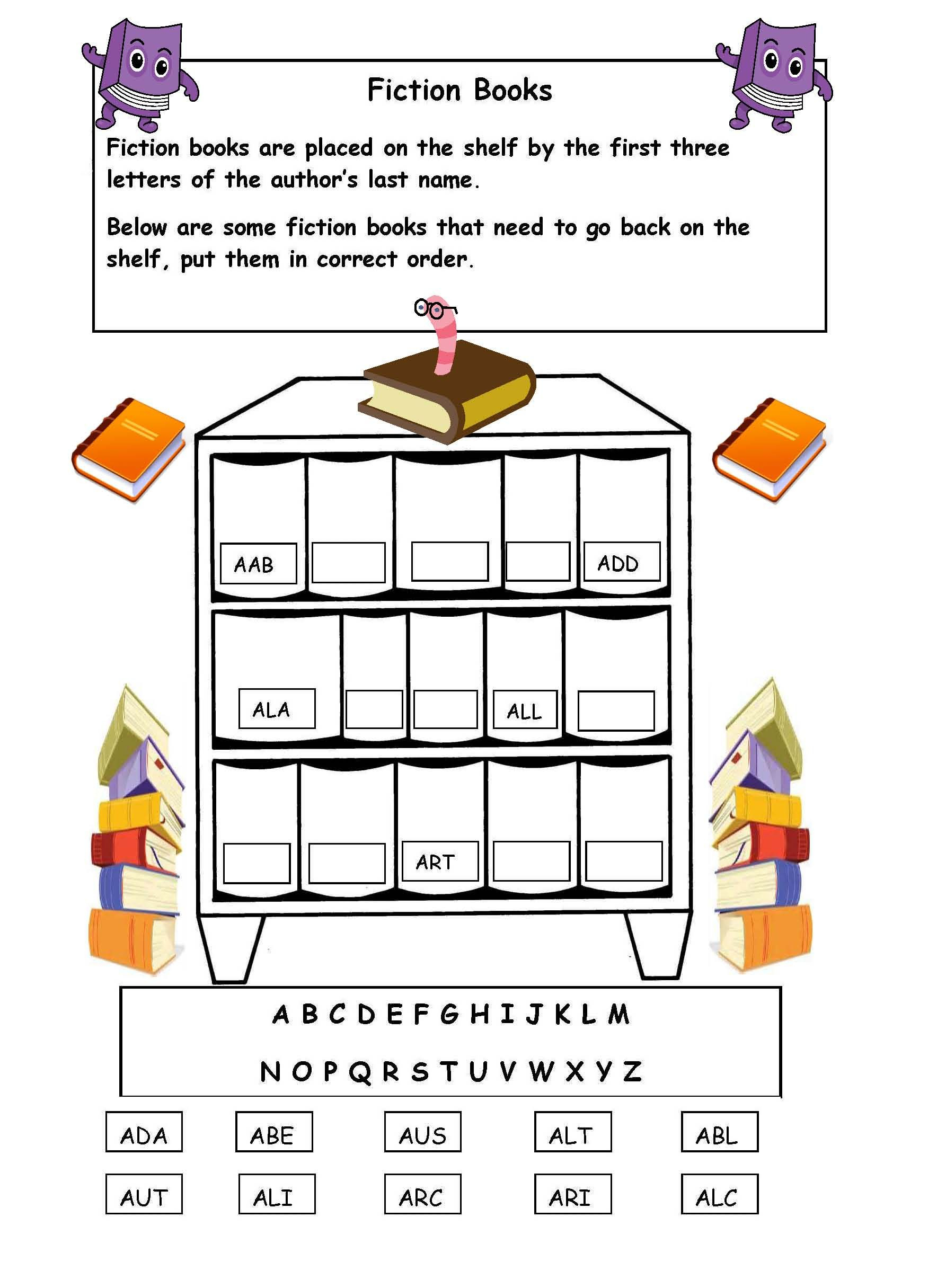 Free Library Worksheet, Download Free Library Worksheet Png Images intended for Free Library Skills Printable Worksheets