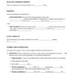 Free Loan Agreement Template | Loan Contract | Lawdistrict Regarding Free Printable Blank Loan Agreement