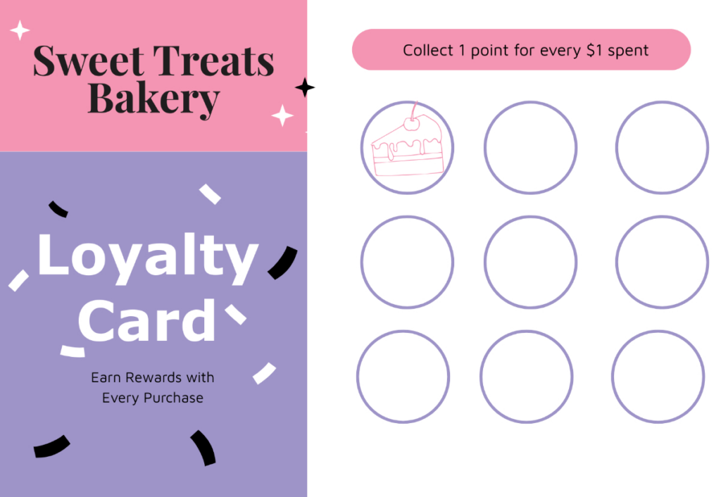 Free Loyalty Card Templates, Editable And Printable Throughout Free Printable Loyalty Card Template