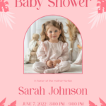Free Luau Baby Shower Invitation Template To Edit Online Pertaining To Free Printable Luau Baby Shower Invitations