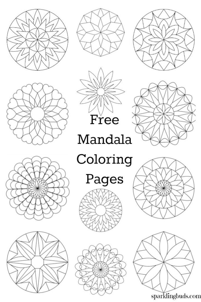 Free Mandala Coloring Pages With Free Printable Mandala Patterns Free Mandala Coloring Pages With Free Printable Mandala Patterns