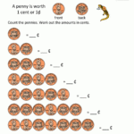 Free Math Money Worksheets 1St Grade Intended For Free Printable Money Worksheets