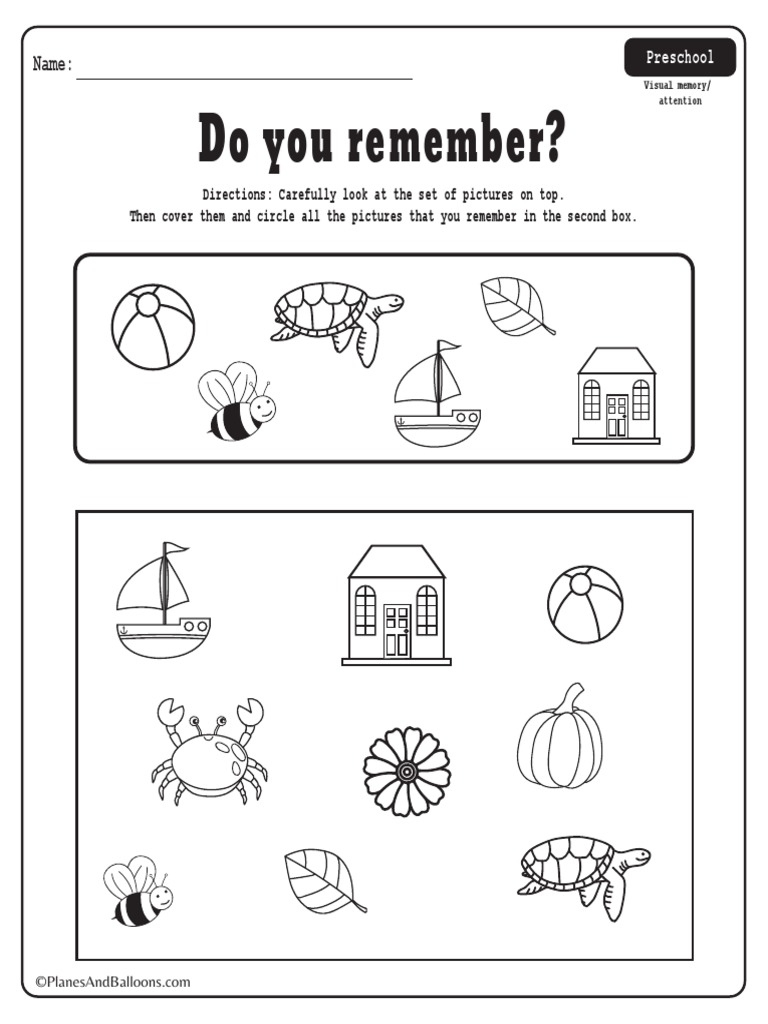 Free Memory Worksheet, Download Free Memory Worksheet Png Images Throughout Free Printable Memory Exercises Free Memory Worksheet, Download Free Memory Worksheet Png Images Throughout Free Printable Memory Exercises
