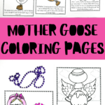 Free Mother Goose Coloring Page | Nursery Rhyme Fun With Mother Goose Coloring Pages Free Printable