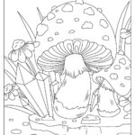 Free Mushroom Coloring Pages For Download (Printable Pdf) Pertaining To Free Printable Mushroom Coloring Pages