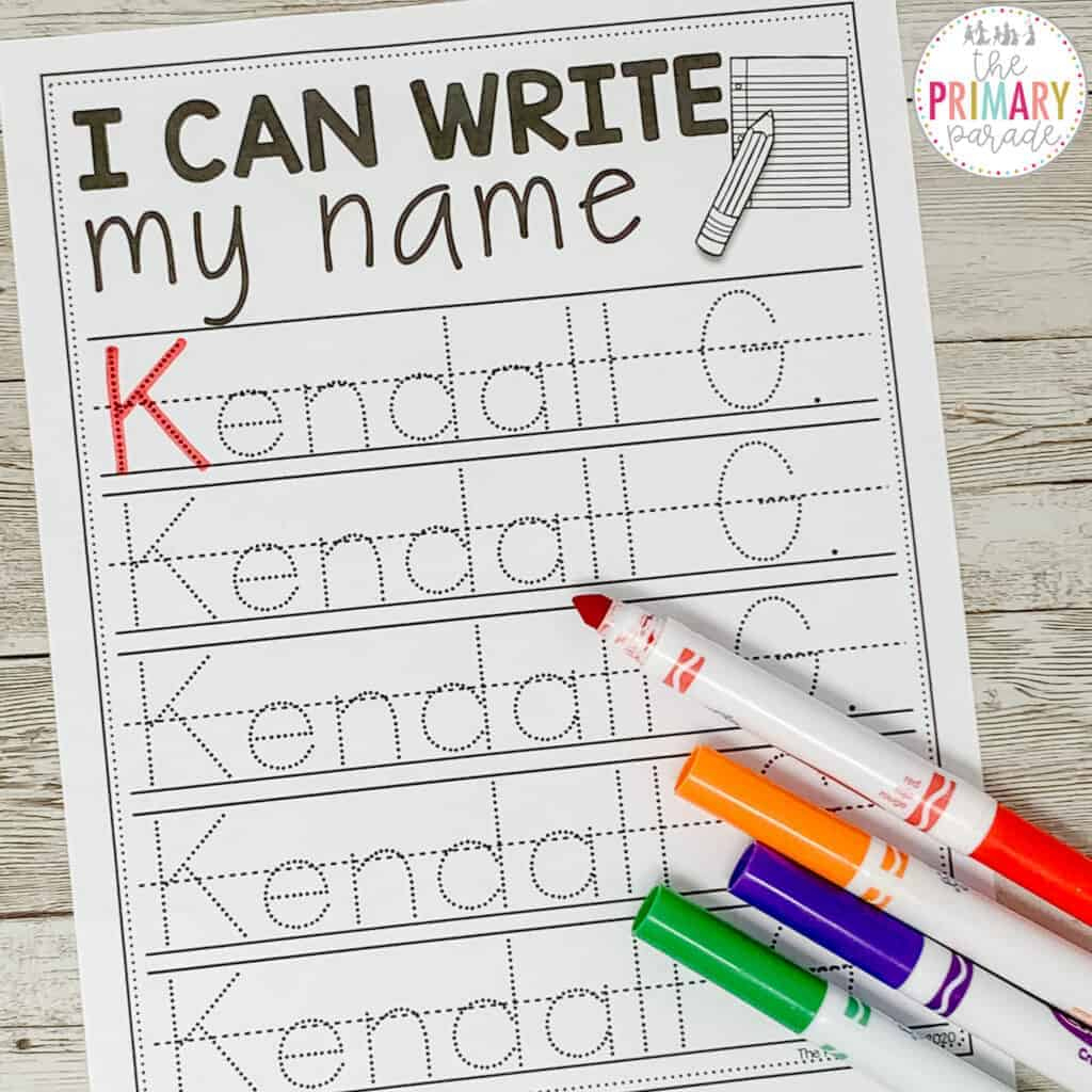 Free Name Writing Practice: Editable Tracing Template (2024) - The pertaining to Free Printable Preschool Name Tracer Pages