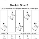 Free Number Order Counting Worksheets For Preschool! ⋆ The Inside Free Printable Counting Worksheets