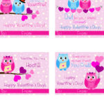Free Owl Printable Valentines Day Cards   Happy Mothering Intended For Free Printable Owl Valentine Cards