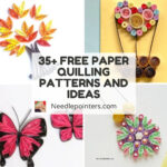 Free Paper Quilling Patterns And Ideas | Needlepointers Regarding Free Printable Quilling Patterns
