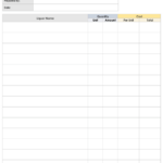 Free Pdf Inventory Sheets & Templates   Editable & Printable Regarding Free Printable Inventory Sheets