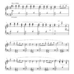 Free Piano Christmas Sheet Music Regarding Free Printable Christmas Sheet Music For Piano