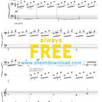 Free Piano Sheet Music To Download And Print   High Quality Pdfs Within Free Printable Sheet Music For Piano