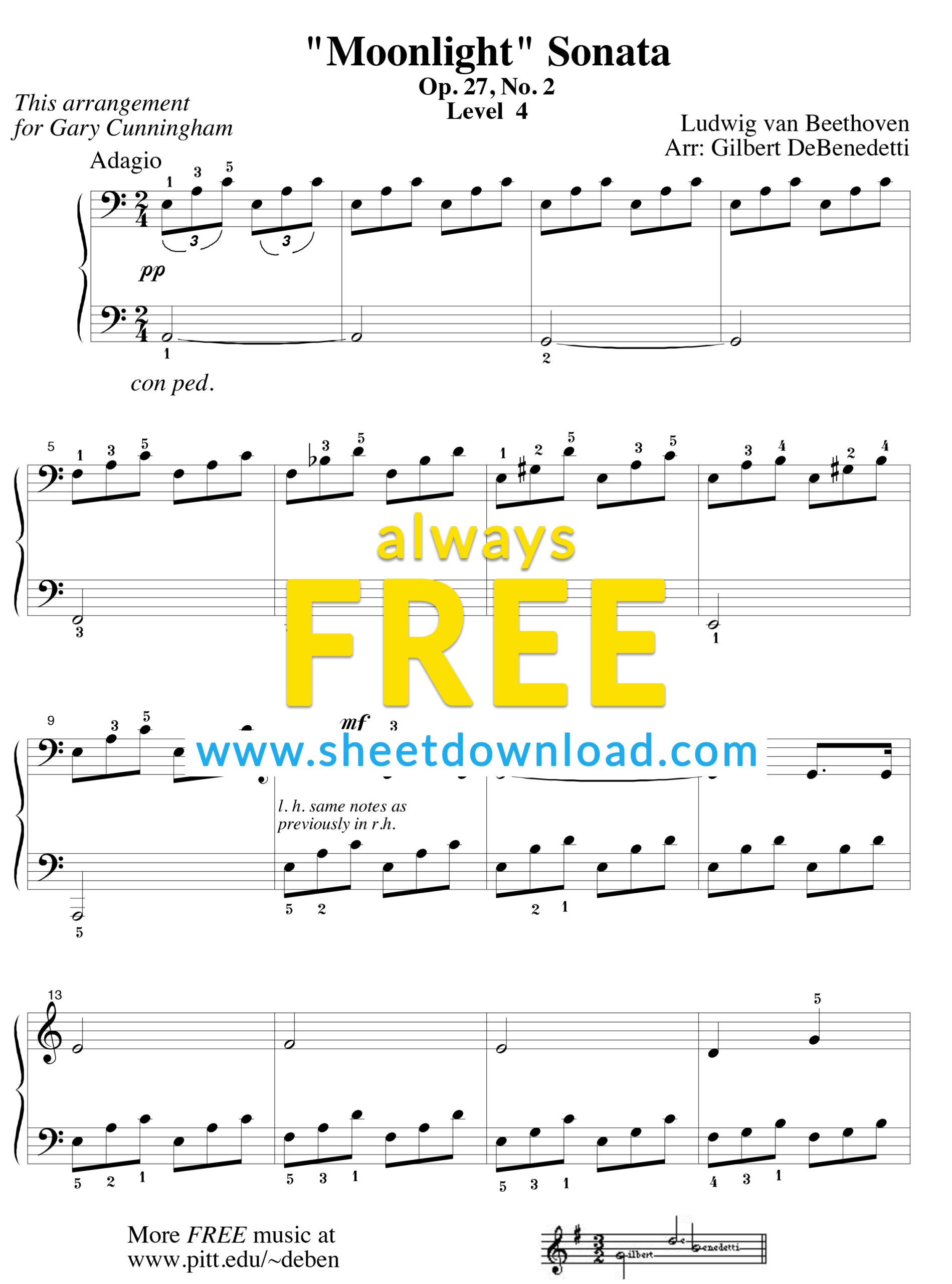 Free Piano Sheet Music To Download And Print - High Quality Pdfs within Free Printable Sheet Music For Piano