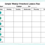 Free Preschool Lesson Planning Resources   Pre K Printable Fun Regarding Free Printable Preschool Lesson Plans