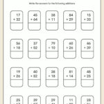 Free Printable 2Nd Grade Math Worksheet Templates | Canva With Regard To Year 2 Free Printable Worksheets