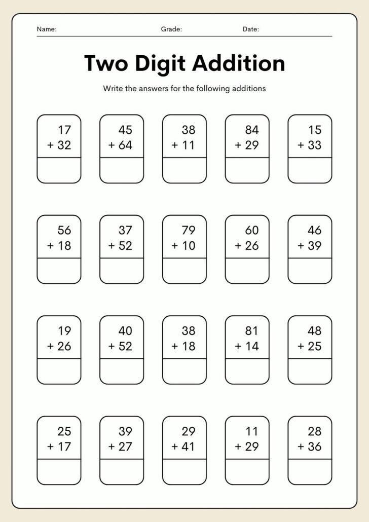 Year 2 Free Printable Worksheets