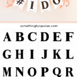 Free Printable Alphabet And Number Banner! Adorable! Within Free Printable Whole Alphabet Banner