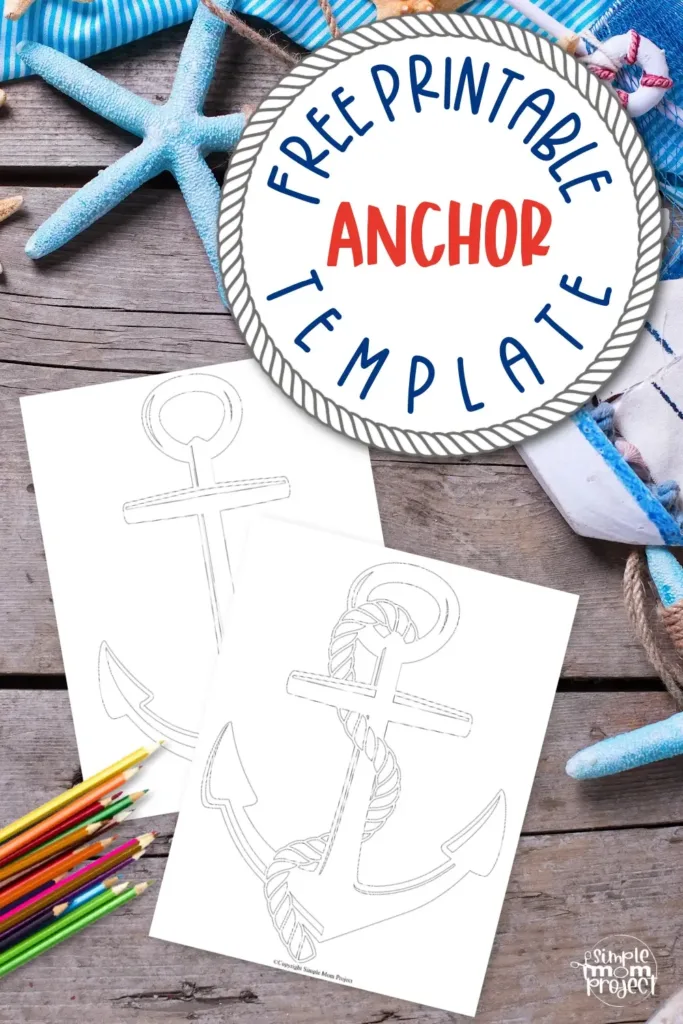 Free Printable Anchor Stencil Outline Template – Simple Mom Project Inside Free Printable Anchor Template Free Printable Anchor Stencil Outline Template – Simple Mom Project Inside Free Printable Anchor Template