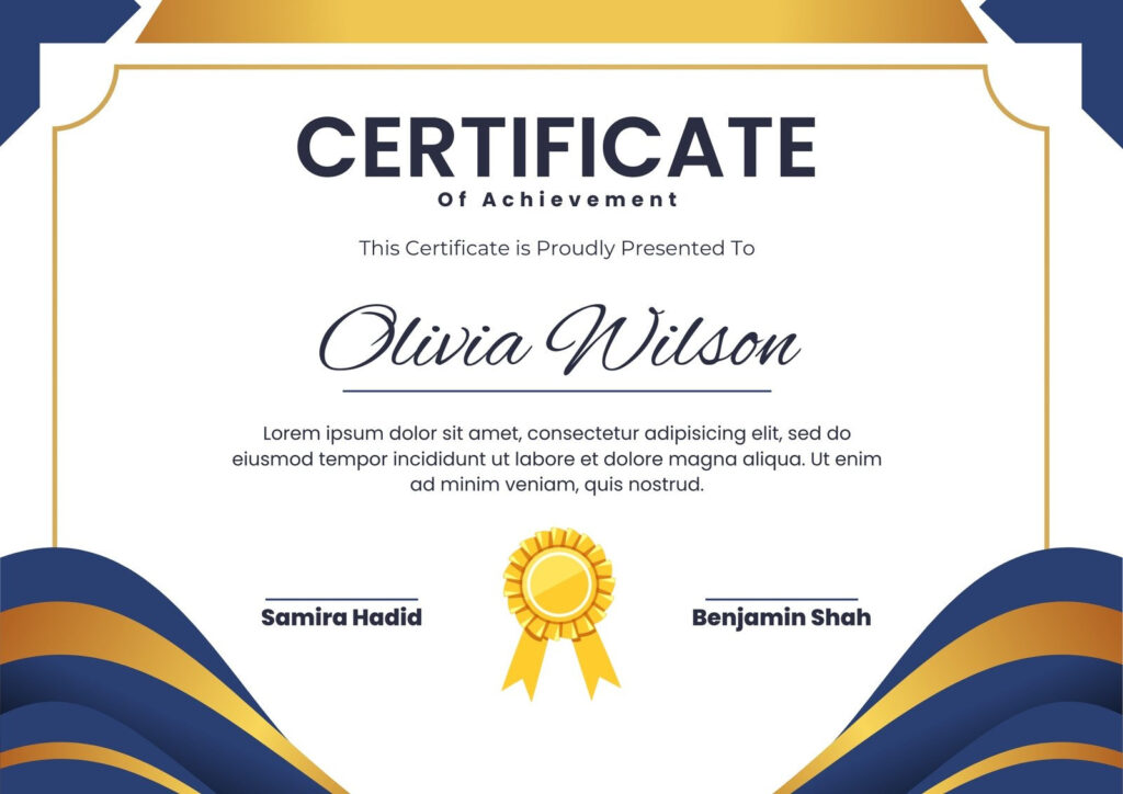 Free, Printable, And Customizable Award Certificate Templates | Canva Pertaining To Free Printable Certificates And Awards Free, Printable, And Customizable Award Certificate Templates | Canva Pertaining To Free Printable Certificates And Awards