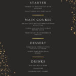 Free Printable And Customizable Dinner Party Menu Templates | Canva Regarding Free Printable Dinner Party Menu Template