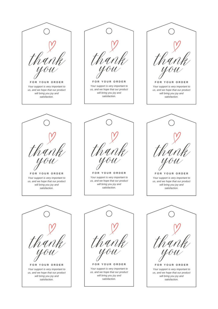 Free, Printable And Customizable Gift Tag Templates | Canva In Free Printable Customizable Gift Tags
