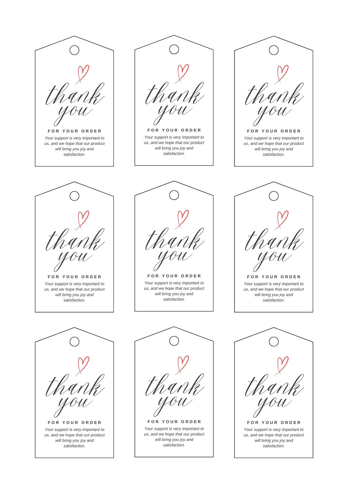 Free, Printable And Customizable Gift Tag Templates | Canva in Free Printable Customizable Gift Tags